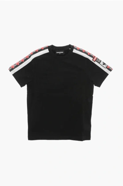 Dsquared2 Sport Edtn.08 Relax Cotton T-shirt In Pink