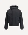 Dsquared2 Giubbino Techno Down Bomber In Nylon In Black