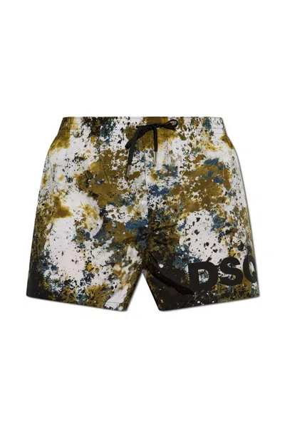 Dsquared2 Swim Shorts In Multi