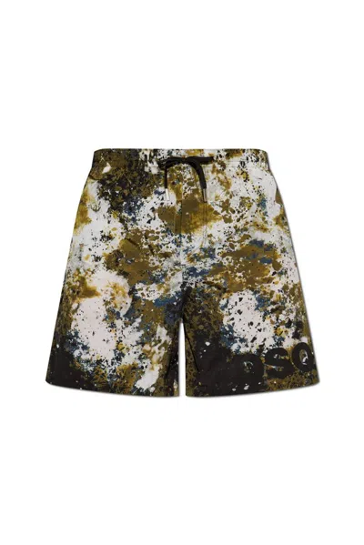 Dsquared2 Drawline Swimming Trunks In Multi