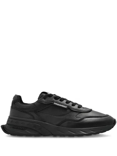 DSQUARED2 SPRINTER LEATHER SNEAKERS