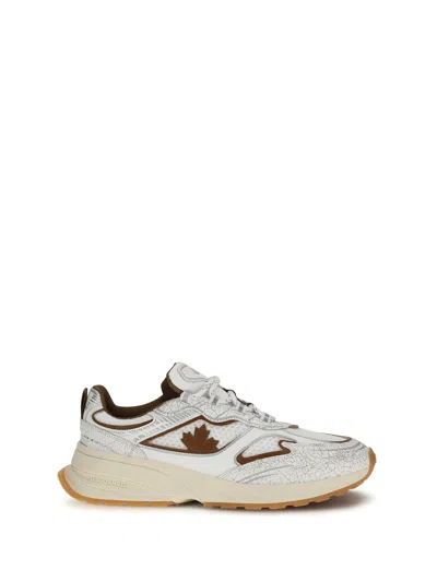 Dsquared2 Sprinter Sneaker In White