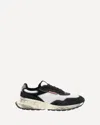 Dsquared2 Leather Sneakers With Chunky Sole And Distressed Finish