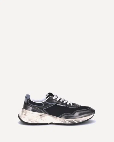 Dsquared2 Sprinter Sneakers In Black