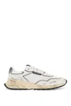 Dsquared2 Sprinter Sneakers In Bianco Sporco (white)