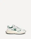 Dsquared2 Textured Mesh Sneakers Rubber Sole Pull Tab In White