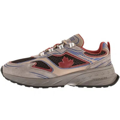 DSQUARED2 DSQUARED2 SPRINTER TRAINERS GREY