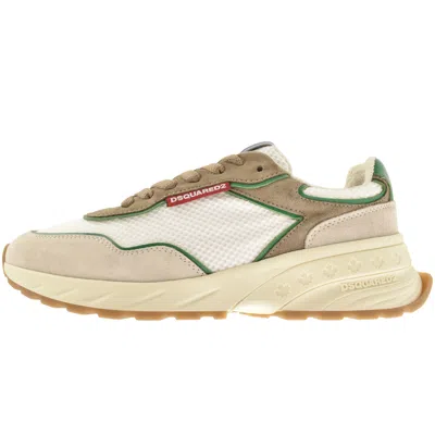 Dsquared2 Sprinter Trainers Sand In Beige