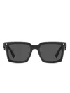 Dsquared2 Square-frame Sunglasses In Black