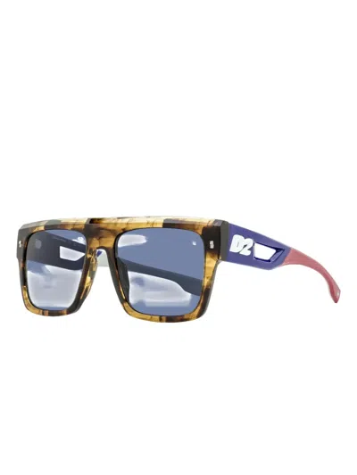 DSQUARED2 SQUARE-FRAME SUNGLASSES