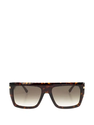 Dsquared2 Square-frame Sunglasses In Brown