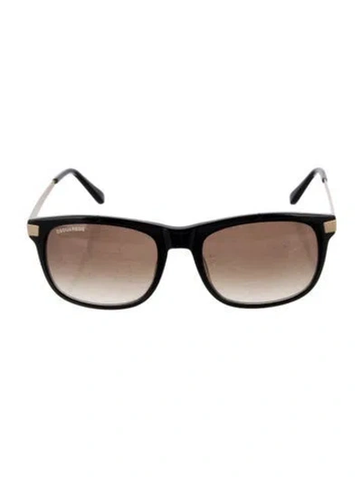 Pre-owned Dsquared2 Square Gradient Sunglasses In Multi