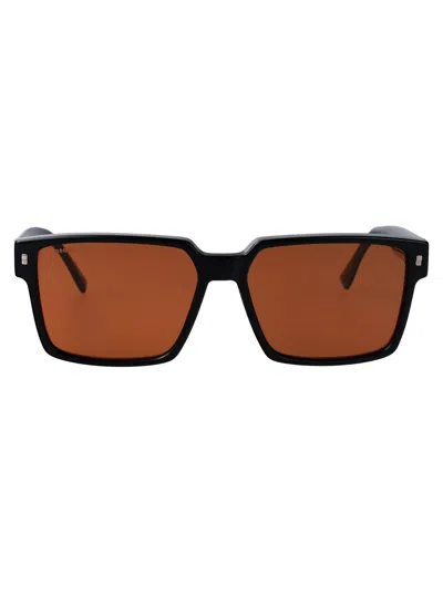 Dsquared2 Squared Sunglasses D2 0202/g/s 807 Black