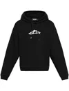 Dsquared2 Relax Fit Hoodie In Black