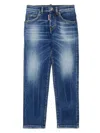 Dsquared2 Stanislav Mid-rise Slim Jeans In Blue