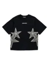 Dsquared2 Star-appliqué T-shirt In Black