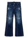 Dsquared2 Star Patch-detail Jeans In Blue