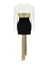 Dsquared2 Statement Dean Jacket Dress Dresses In Multicolor