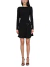 Dsquared2 Dsquared Statement Dress In Black