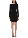 Dsquared2 Dsquared Statement Dress In Black
