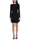 Dsquared2 Dsquared Statement Dress In Black