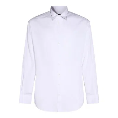 Dsquared2 Stitch Detailed Curved Hem Shirt