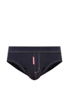 Dsquared2 Stitched Briefs In Blue