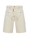 Dsquared2 Stitching Shorts In Neutral