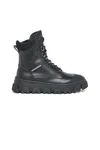 Dsquared2 Combat Boots With Chunky Soles In Black