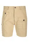 Dsquared2 Sexy Cargo Bermuda Shorts For In Beige