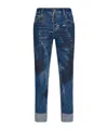 Dsquared2 Boston Straight-leg Jeans In Blue