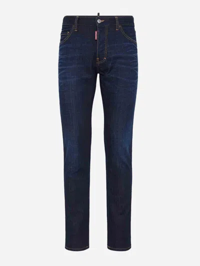 DSQUARED2 DSQUARED2 STRAIGHT COTTON JEANS