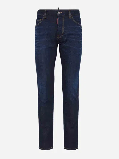 DSQUARED2 DSQUARED2 STRAIGHT COTTON JEANS