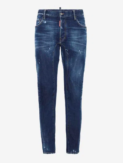 DSQUARED2 DSQUARED2 STRAIGHT DENIM JEANS