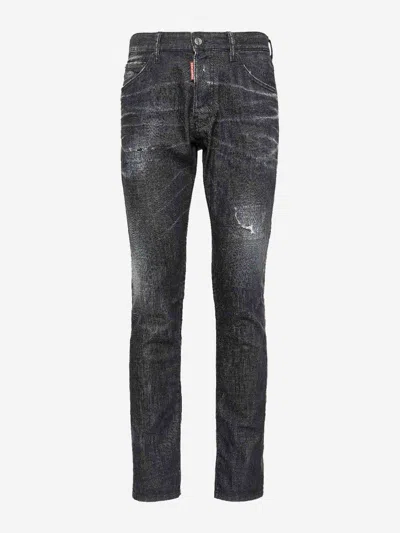 DSQUARED2 DSQUARED2 STRAIGHT DENIM JEANS