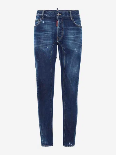 DSQUARED2 DSQUARED2 STRAIGHT DENIM JEANS