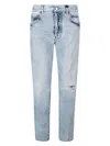 DSQUARED2 DSQUARED2 STRAIGHT DISTRESSED JEANS