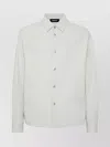 Dsquared2 Icon Man Denim Shirt Light Grey Size L Cotton