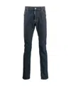 Dsquared2 Straight Jeans In Black