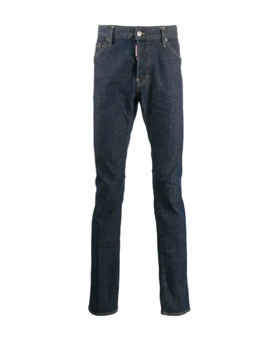 Dsquared2 Straight Jeans In Black