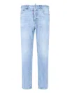 Dsquared2 Straight Jeans In Blue