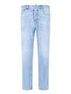 Dsquared2 Straight Jeans In Blue