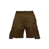 Dsquared2 Straight Leg Cargo Shorts In Beech Brown (khaki)