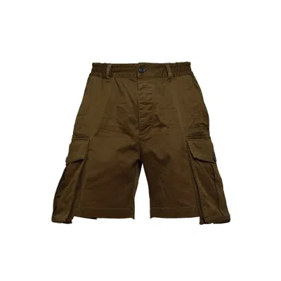 Dsquared2 Urban 64 Cargo Bermuda Shorts In Mixed Colours