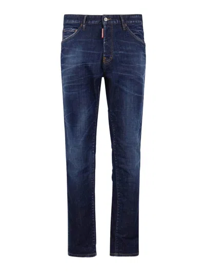 Dsquared2 Straight-leg Denim Jeans In Blue