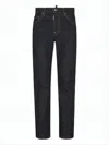 Dsquared2 Straight-leg Denim Pants With Dark Indigo Wash In Blue
