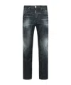 Dsquared2 Dsquared Black Stretch Denim Skater Jeans