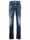 Dsquared2 Cool Guy Distressed Skinny Jeans In Blue