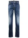 Dsquared2 Cool Guy Distressed Skinny Jeans In Blue