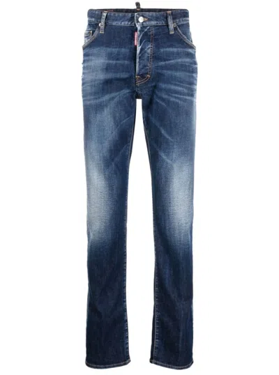 DSQUARED2 STRAIGHT LEG JEANS